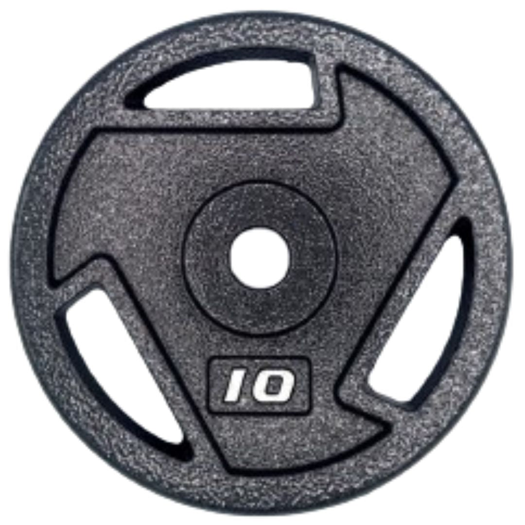 HAJEX Tri Grip Cast Iron Weight Plates
