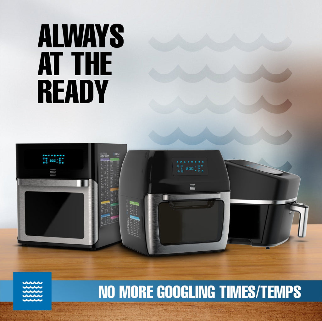 Air Fryer Magnetic Cheat Sheet Set Of 2, Air Fryer Accessories Cook Times