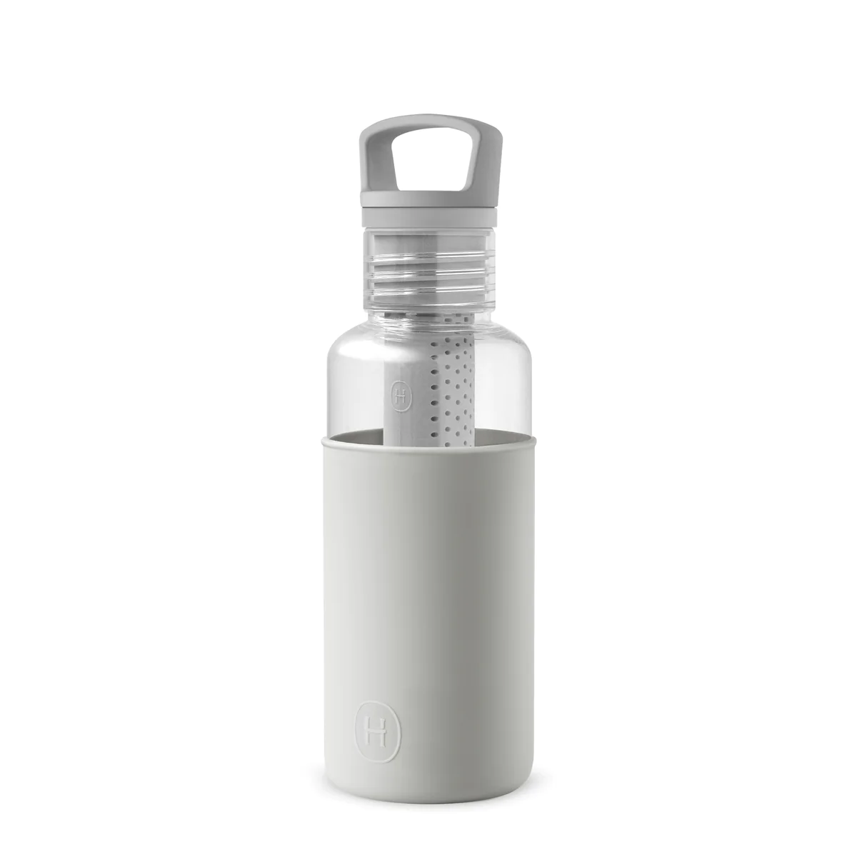 Clear Reusable Water Bottles With Infuser - Clear 20 oz